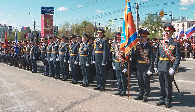 В Иванове прошел Парад Победы 